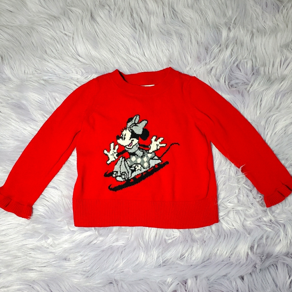 Winter Disney Minnie Mouse Baby Gap Sweater